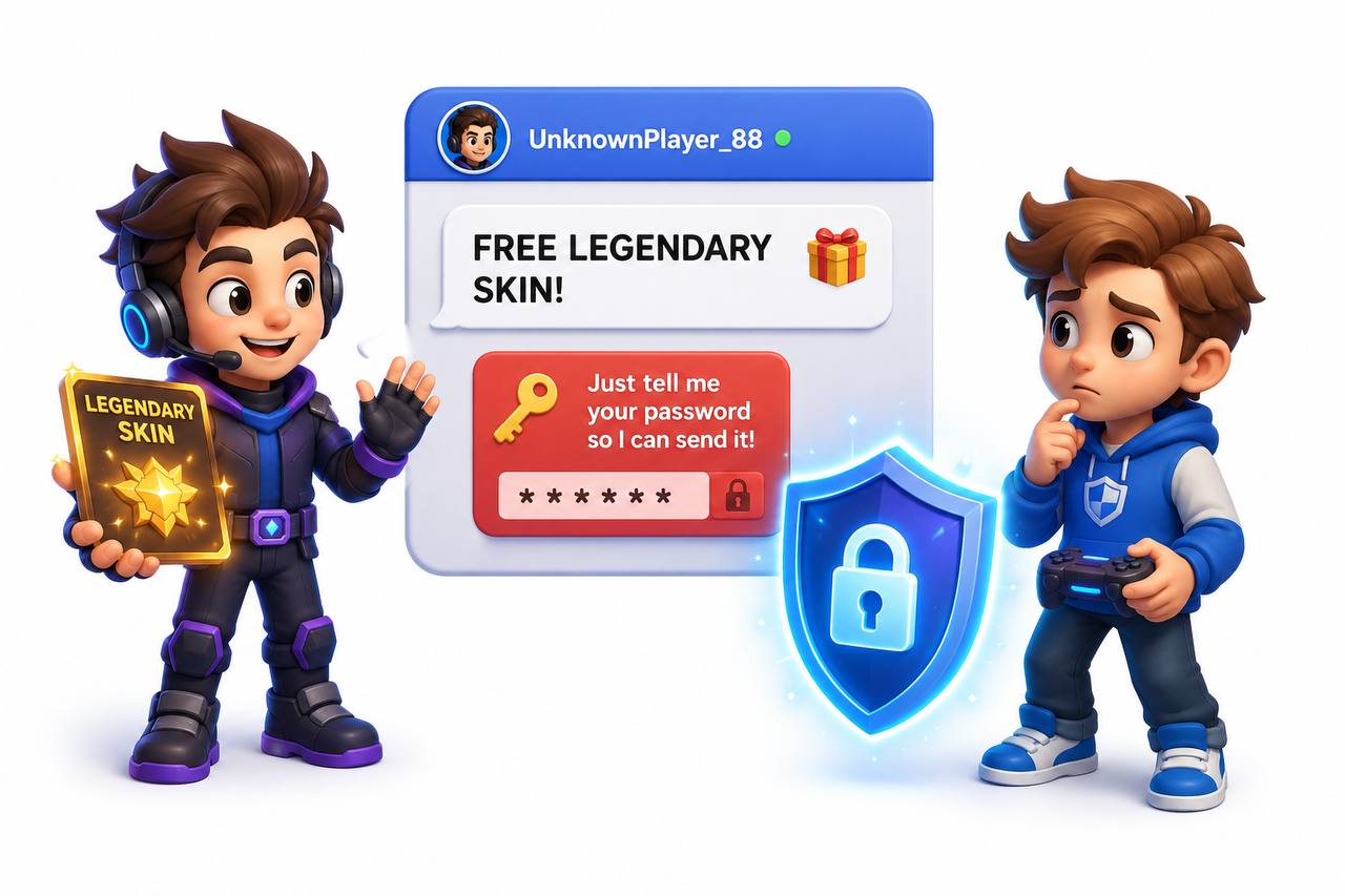 Stranger Requesting Password